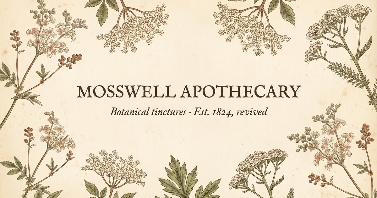 Mosswell Apothecary Open Graph banner